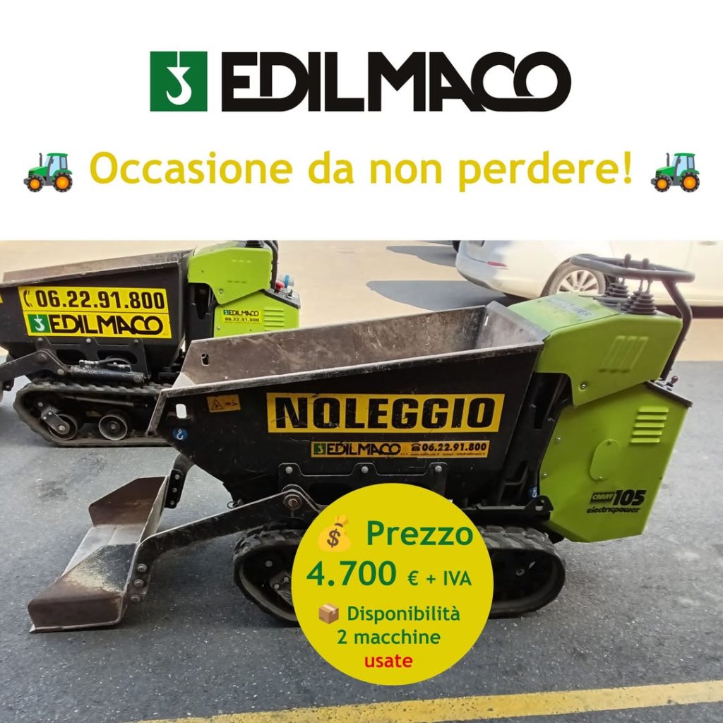 Minidumper Carry 105 ELETTRICA - usato