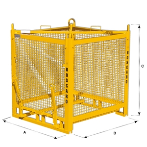 Cassone per la movimentazione di pallets