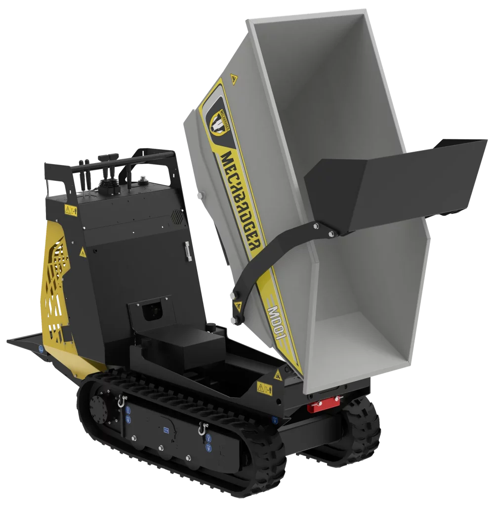 MD01 – Mini dumper cingolato