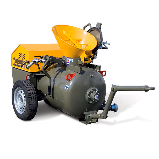 Trasportatrici e mescolatrici per massetti Turbosol mod. Apemat 190 E – monofase